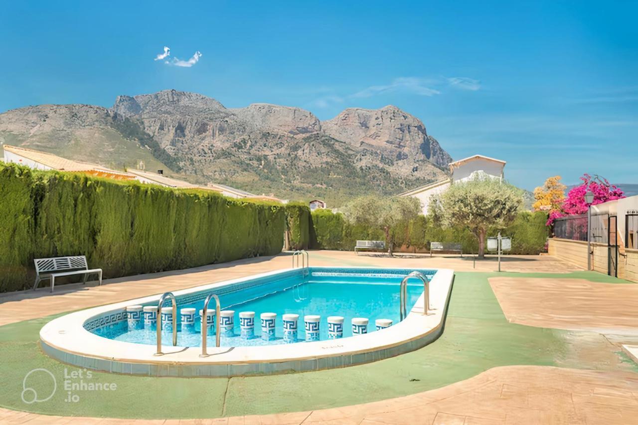 Velo Villa W/ A/C, Free Wi-Fi & Pool Near Benidorm Polop Extérieur photo